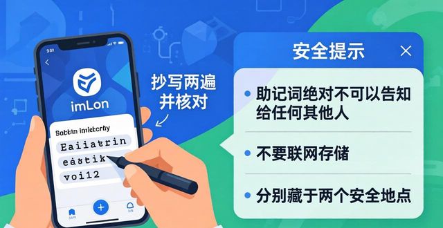 imToken APP 创建钱包 助记词备份_imToken 钱包下载 APP 后怎么创建钱包？